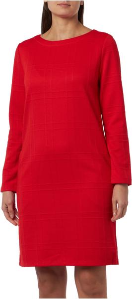 S.Oliver Jacquard-Kleid mit Viskose (2143031) rot