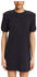 Esprit T-Shirt-Kleid aus Baumwolle mit Schulterpolster (034EE1E311) black