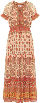 Usha Festival Maxikleid mit Allover-Print (15926568) orange mehrfarbig