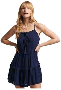 Superdry Vintage Broderie Cami Dress (W8011045A) blue