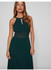 Vila Pleated Halter Neck Maxi Dress (14052647) scarab/detail elastic