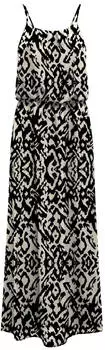 Only Onlwinner Sl Maxidress Noos Wvn (15177381) birch/aop black graphic
