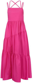 Hugo Boss Maxikleid aus Baumwoll-Popeline mit überkreuzten Trägern (50511786) pink