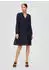 S.Oliver Plissiertes Kleid aus Chiffon (2142612) blau
