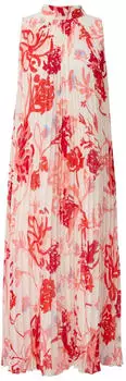 S.Oliver Plissiertes Chiffonkleid (2140684) ecru