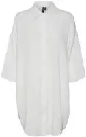 Vero Moda Hemdblusenkleid "VMNATALI 3/4 LONG OVERSHIRT NOOS" Sommerkleid, mit...