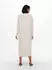 Only New Tessa Long Sleeve Midi Dress (15236372) pumice stone/detail with melange
