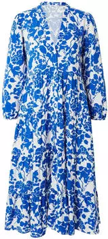 Only Pgmilana Long Sleeve Dress (15308233) surf the web/aop white flower