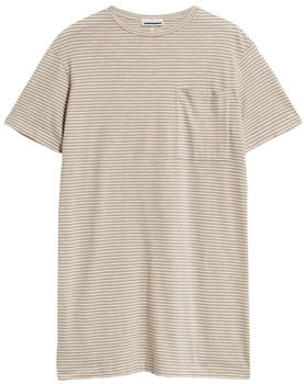armedangels Chaara Lovely Stripes Dress sand stone/oatmilk