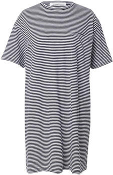armedangels Chaara Lovely Stripes Dress black/oatmilk