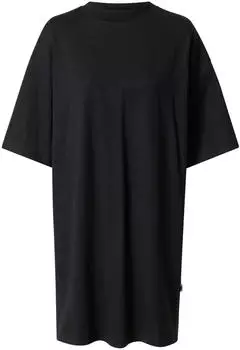 Urban Classics Organic Heavy Oversized Short Sleeve Dress (TB5052) black