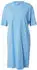 Urban Classics Ladies Organic Oversized Slit Tee Dress (TB4091) horizon blue