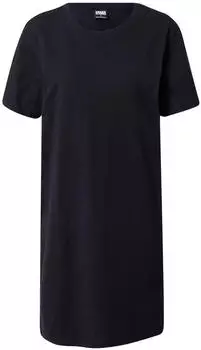 Urban Classics Recycled Cotton Boxy Short Sleeve Short Dress (TB4809) black