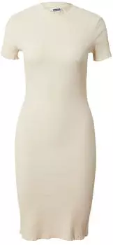 Urban Classics Ladies Rib Tee Dress (TB3641) soft seagrass