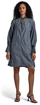 G-Star Tunic Long Sleeve Short Dress (D19054-D186) blau