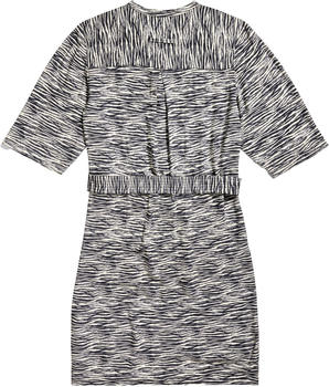 G-Star Half Placket Short Sleeve Midi Dress (D24272-D524) grau