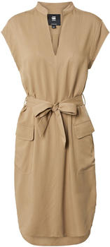 G-Star Saharienne Short Sleeve Dress (D24622-D573) braun