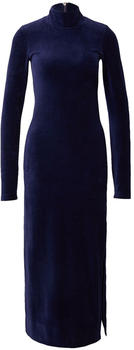 G-Star Velvet Slit Long Sleeve Short Dress (D24224-D428) blau