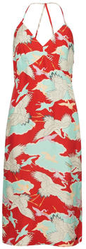Superdry Vintage Midi Halter Slip Dress (W8011293A) tsuru red