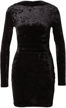 Superdry Velvet Longsleeved Mini Dress (W8011367A) black