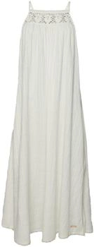 Superdry Vintage Long Halter Cami Dress (W8011411A) ecru