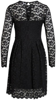 Vila Kalila Long Sleeve Dress (14078211) black