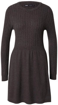 Only Onlfia Ls Cable Dress Knt Noos (15306551) dark grey melange