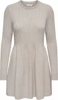 ONLY Strickkleid "ONLFIA LS CABLE DRESS KNT" Viskosemischung, regular fit