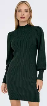 Only Onlkatia L/S Dress Knt Noos (15232502) june bug