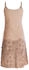 Vishes Sommer-Kleid Spagettiträger-Kleid beige