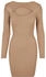 Urban Classics Ladies Cut Out Casual Dress unionbeige