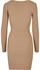 Urban Classics Ladies Cut Out Casual Dress unionbeige
