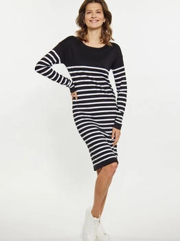 Usha Kleid schwarz Basic