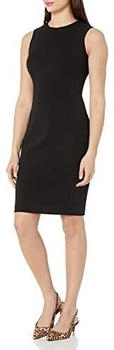 Calvin Klein Crepe Etuikleid Scuba Leicht schwarz