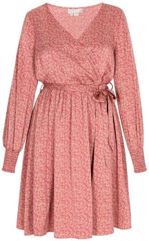 Usha Damen Kleid hellorange altrosa