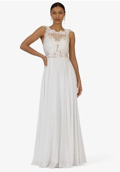 Kraimod Abendkleid Mesh-Oberteil Spitze