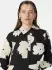 Y.A.S Savanna Langarmkleid schwarz aop mille 26022663