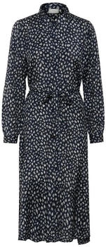 Kaffe Blusenkleid KAoline Dress blau grafik
