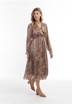 Usha Maxikleid Paisley-Print mehrfarbig