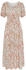 Lascana Kleid creme grün dunkelorange