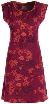 Vishes Damen Sommer-Kleid Tunika-Kleid mini