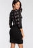 Melrose by Baur Strickkleid rosa schwarz