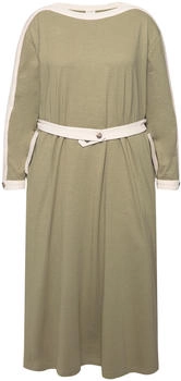 Ulla Popken Kleid creme grün