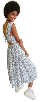 Trendyol Detailliertes Kleid blauem Rücken