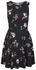 Beach Time by Otto Strandkleid Blumenprint schwarz geblümt