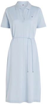 Tommy Hilfiger Polokleid Bindegürtel blau schwarz