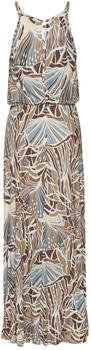 Lascana Kleid beige türkis braun eierschale