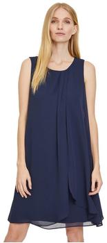Betty Barclay Chiffonkleid im Layer Look dunkelblau