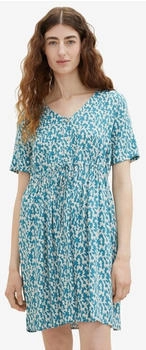 Tom Tailor Kleid Muster 1037237 petrol abstract design