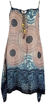 Guru-Shop Midikleid Boho Mandala sand